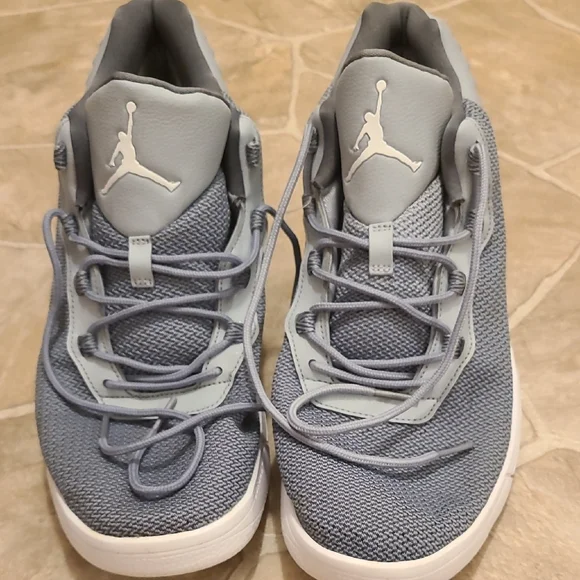 Nike Air Jordan Gray Athletic Shoes - Picture 2 of 6